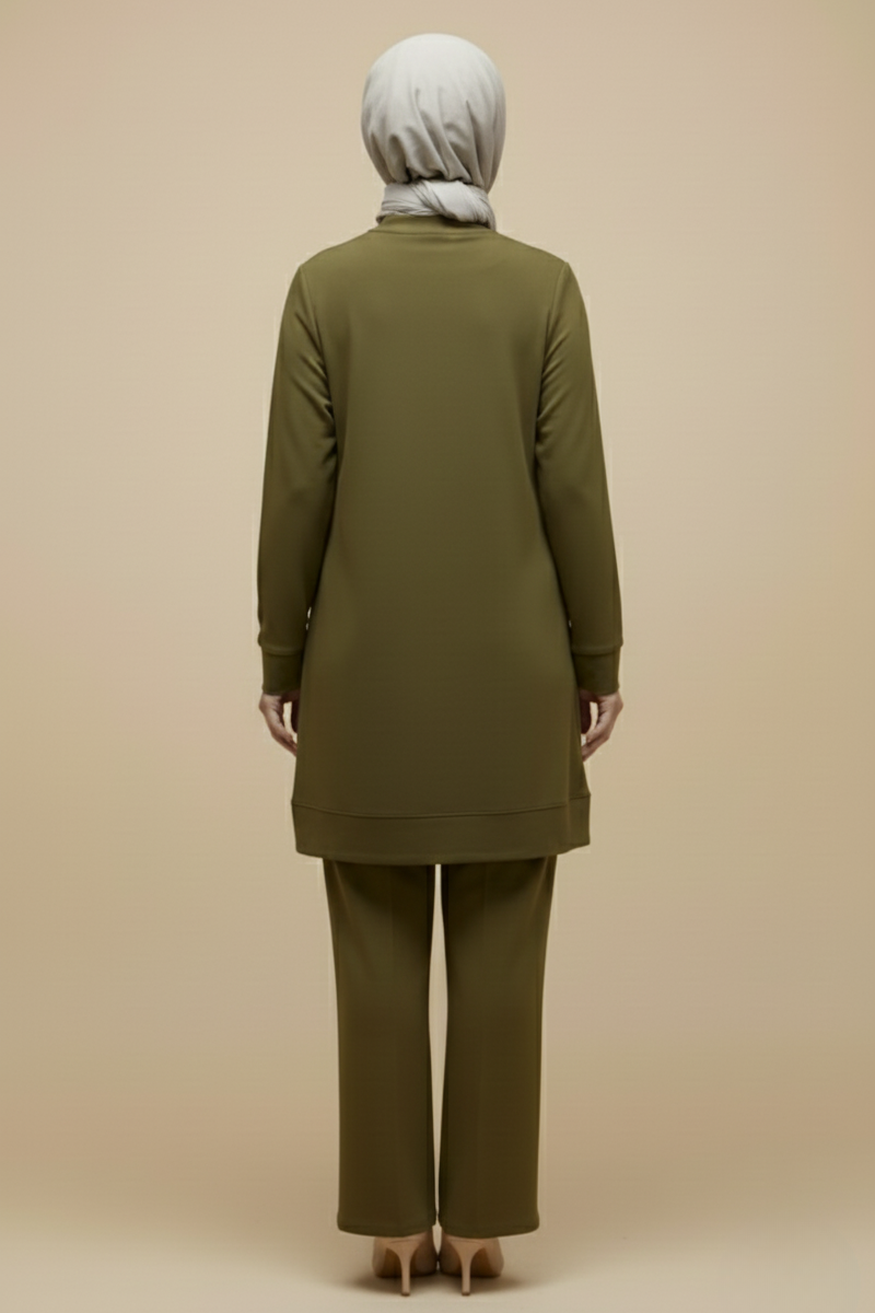 Kado Kravatlı Pantolonlu Takım 257647 - Bordo