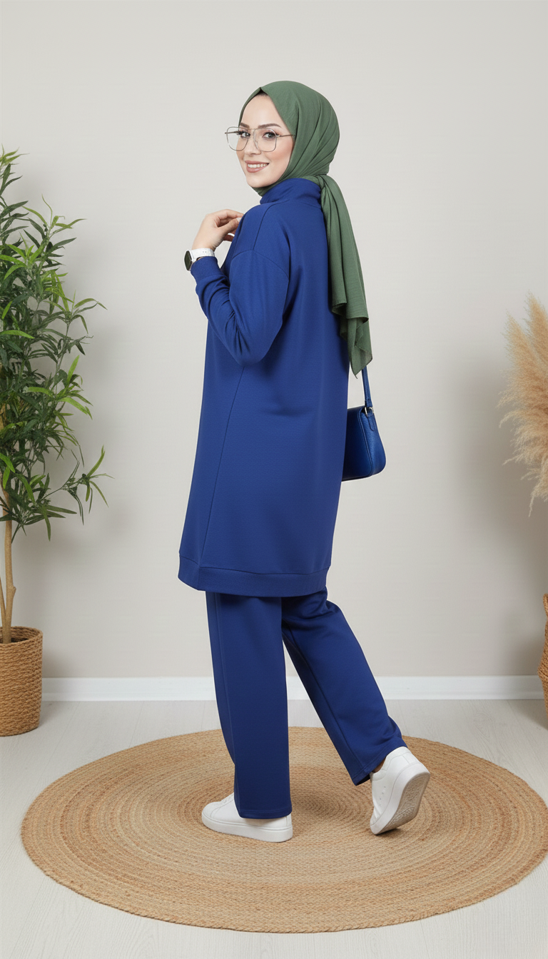 Kado Pantolonlu Takım 257276 - Mavi