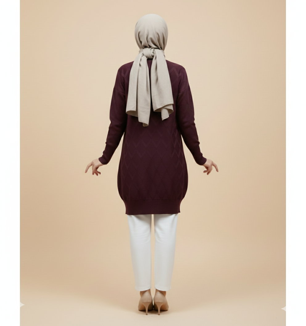 Novalüks Soğuk İp Tunik 3288