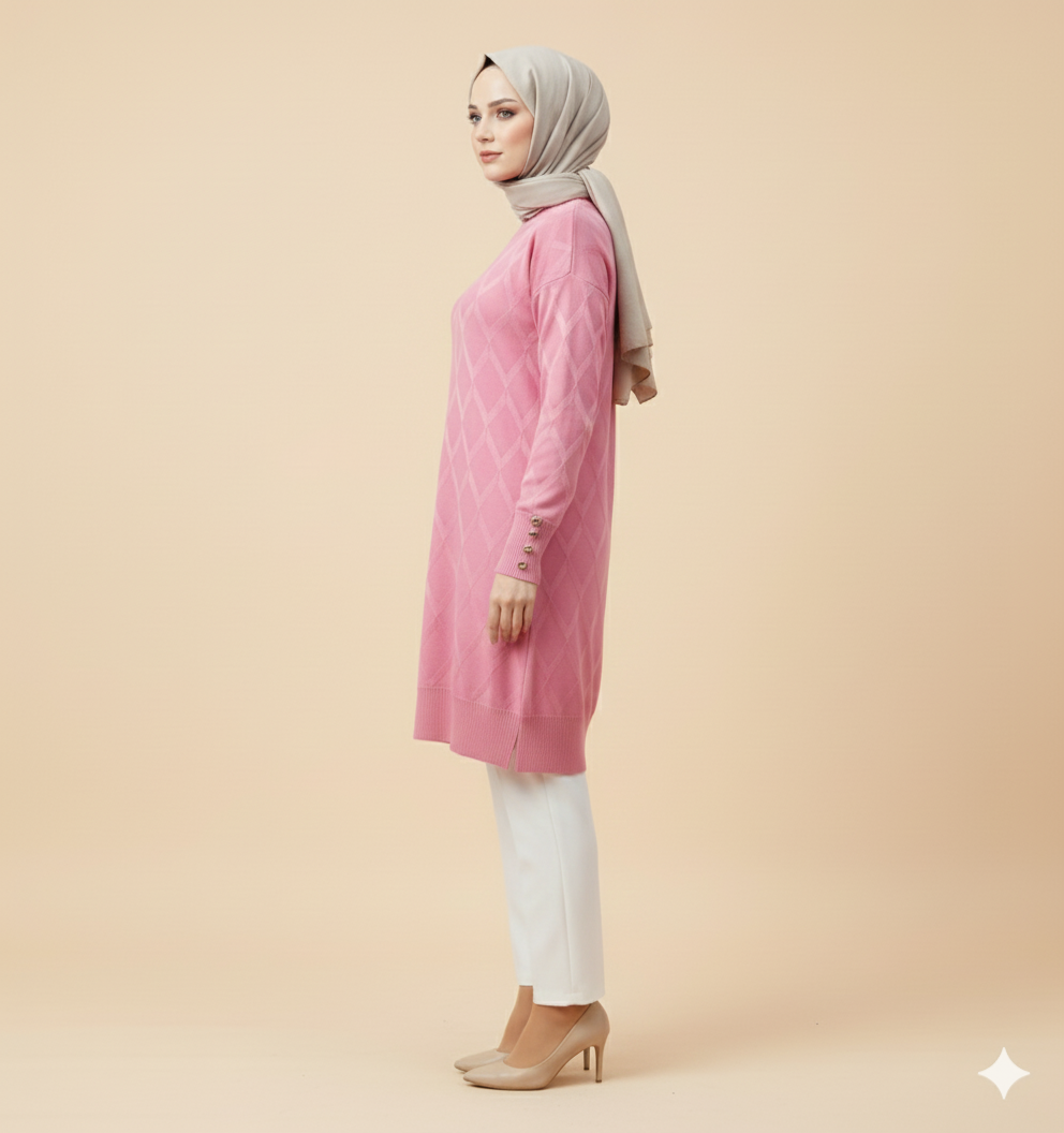 Novalüks Soğuk İp Tunik 3288