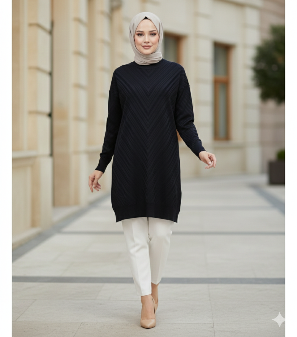 Asrınzade Soğuk İp Tunik 3192