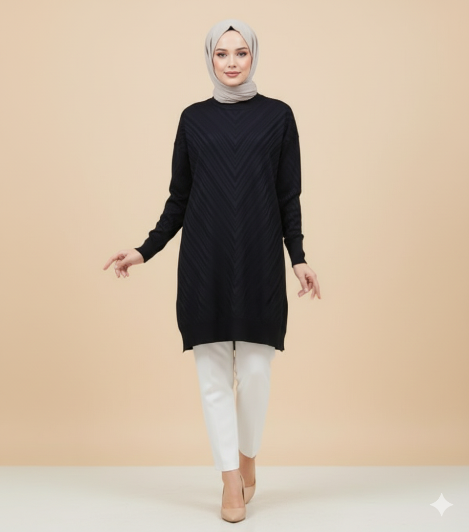 Asrınzade Soğuk İp Tunik 3192