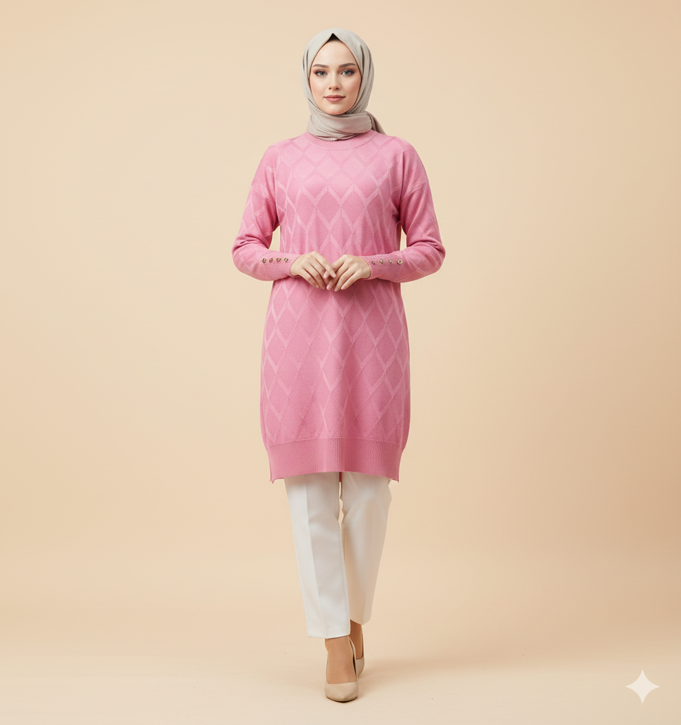 Novalüks Soğuk İp Tunik 3288