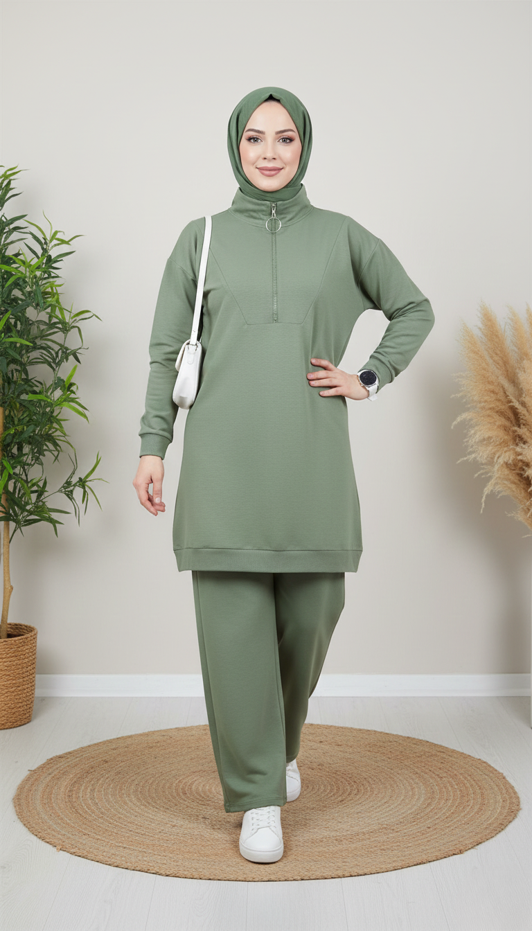 Kado Pantolonlu Takım 257276 - Yeşil