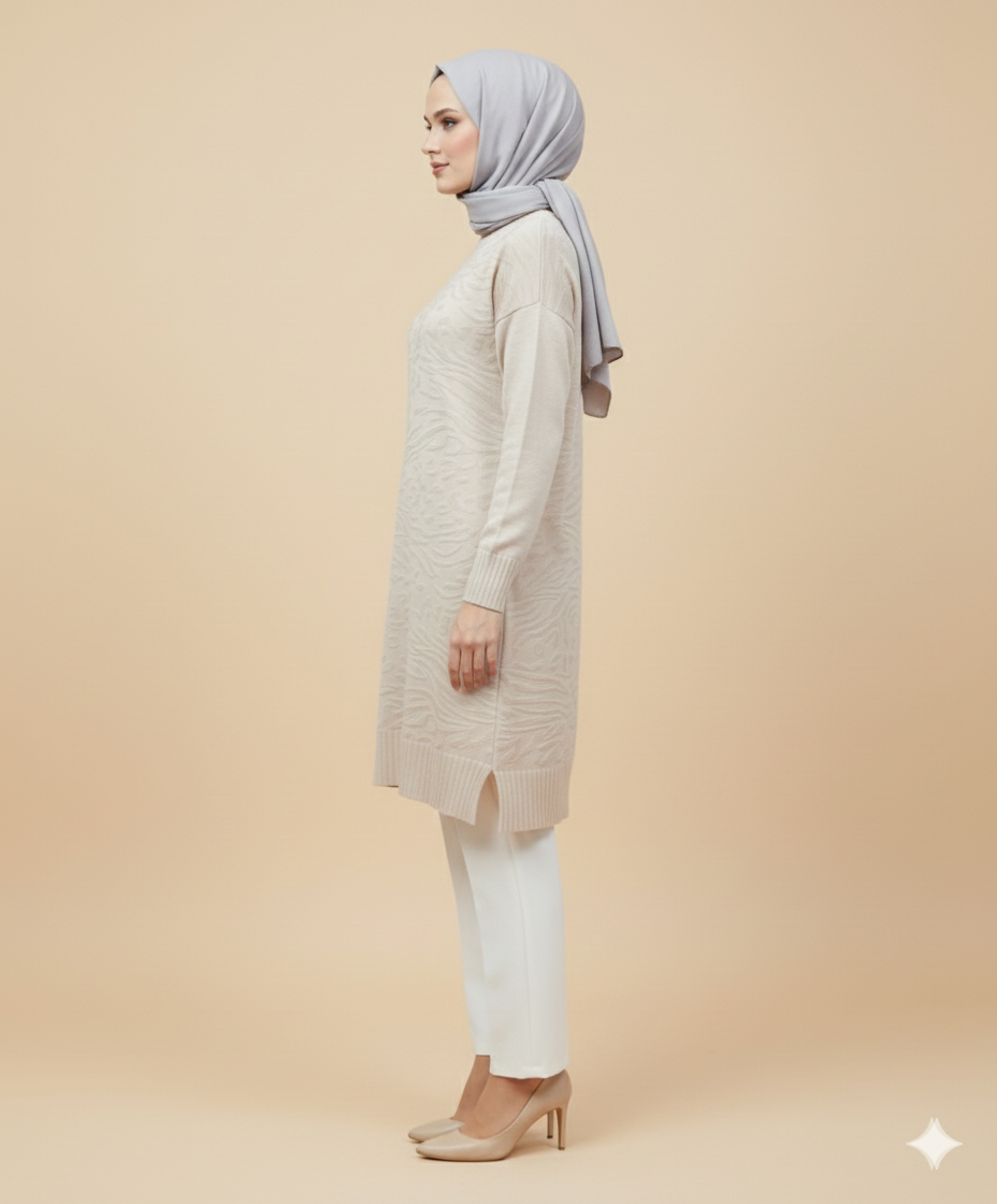 Novalüks Soğuk İp Tunik 3274