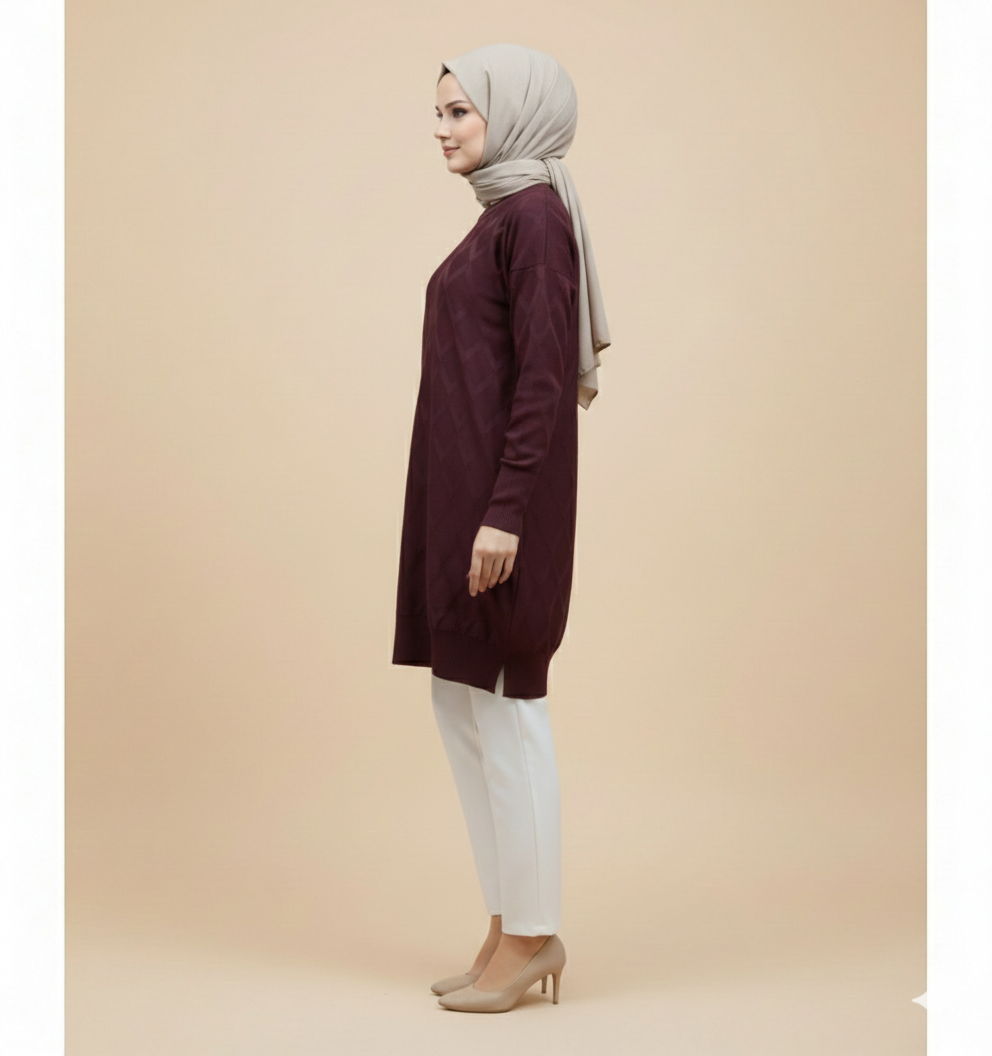 Novalüks Soğuk İp Tunik 3288