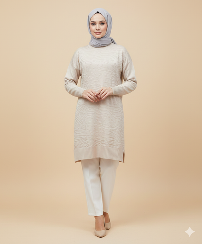 Novalüks Soğuk İp Tunik 3274