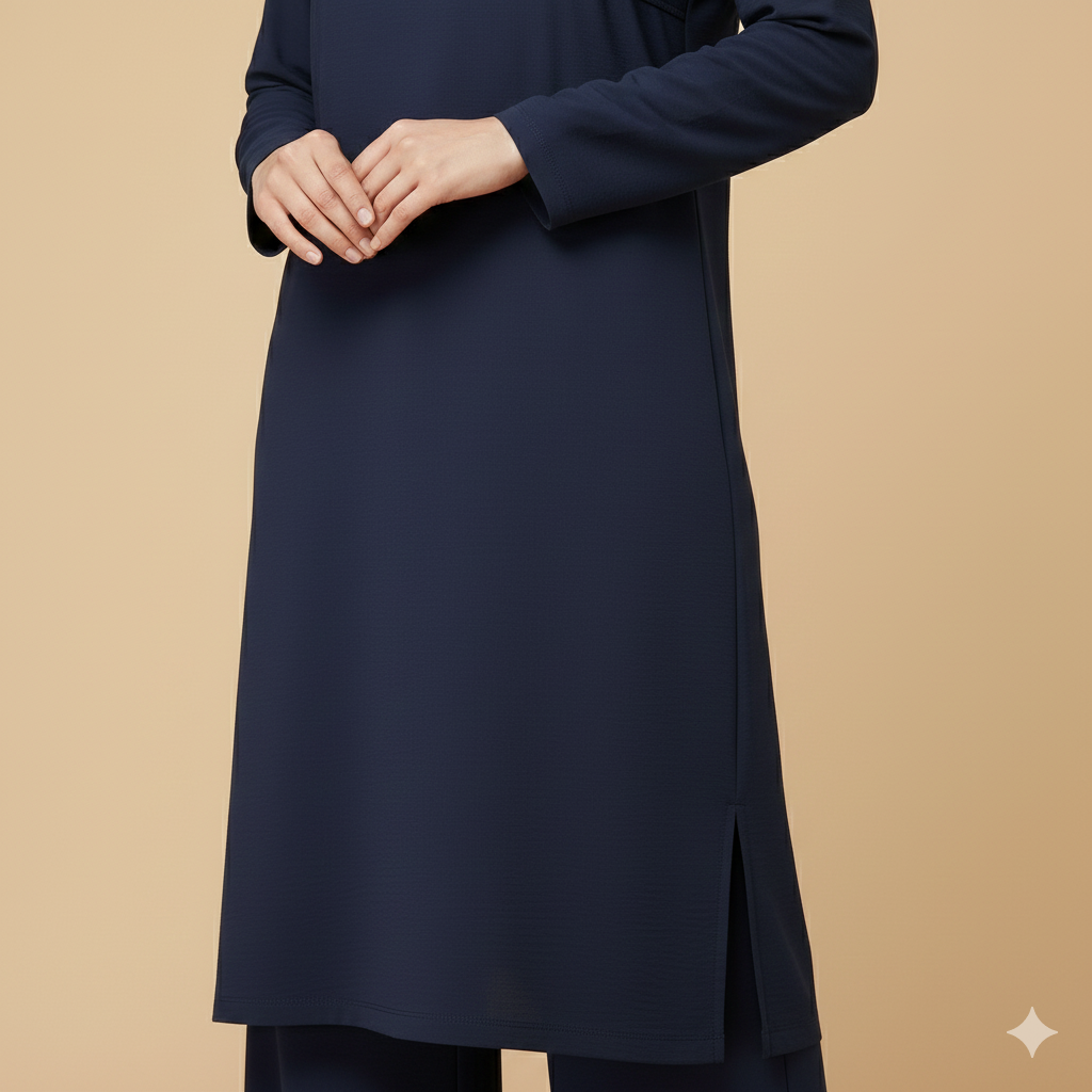 Kado Fermuarlı Tunik 257332 - Lacivert