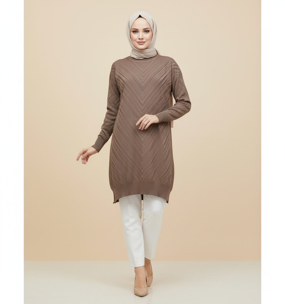 Asrınzade Soğuk İp Tunik 3192