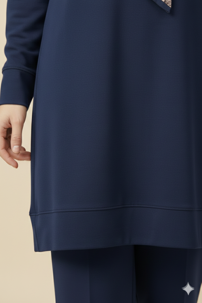 Kado Kravatlı Pantolonlu Takım 257647 - Yağ Yeşili