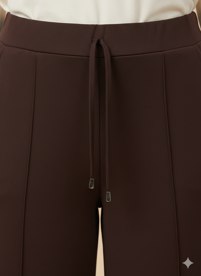 Simay Moda Oysho Çimalı Bol Paça Pantolon 1041