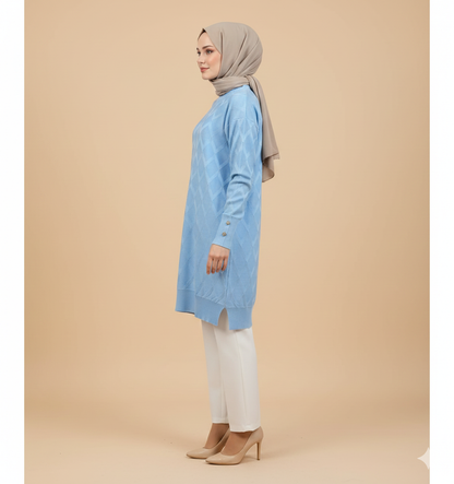 Novalüks Soğuk İp Tunik 3288