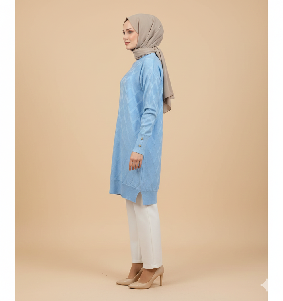 Novalüks Soğuk İp Tunik 3288