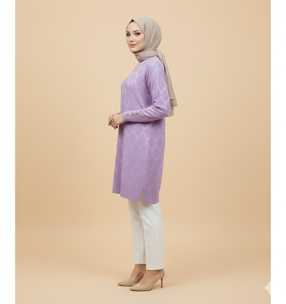 Novalüks Soğuk İp Tunik 3288