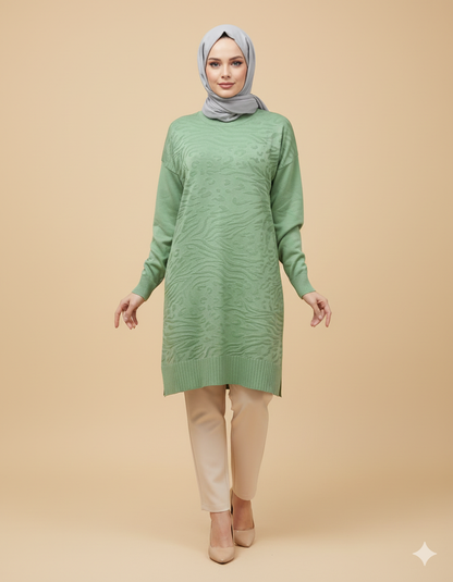 Novalüks Soğuk İp Tunik 3274